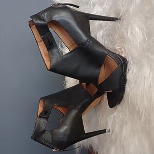 L.A.M.B Leather Heels
